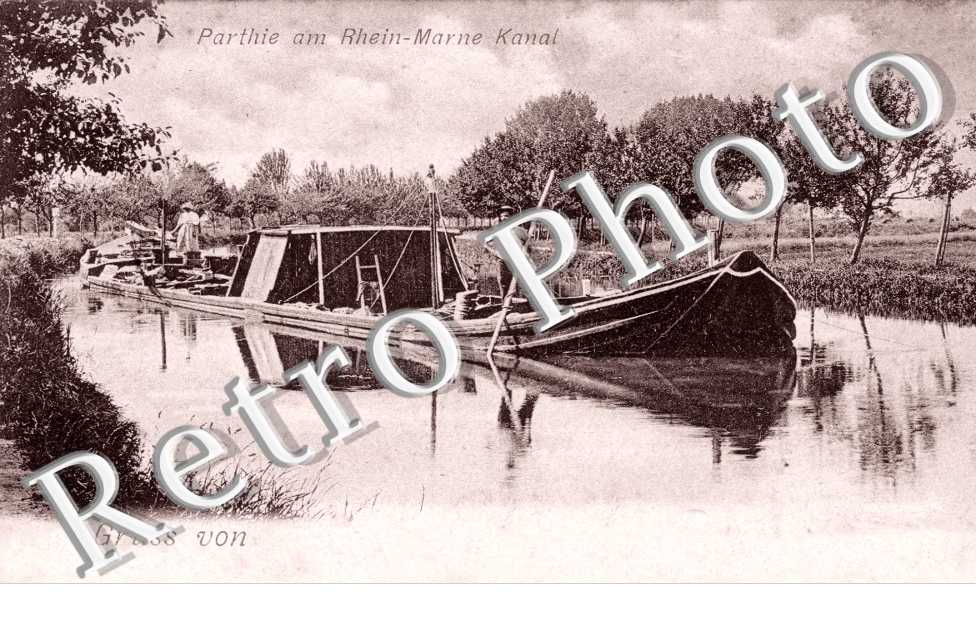 Parthie am Rhein-Marne Kanal