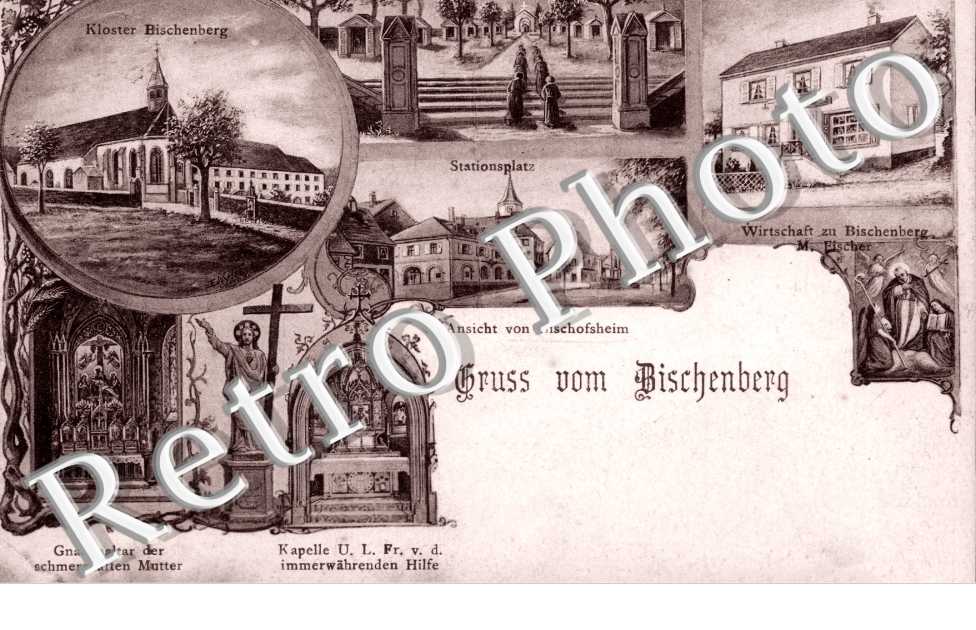 Gruss vom Bischenberg - Kapelle - stationplatz