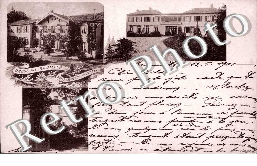 Gruss aus Brumath - Haus Auguste Victoria