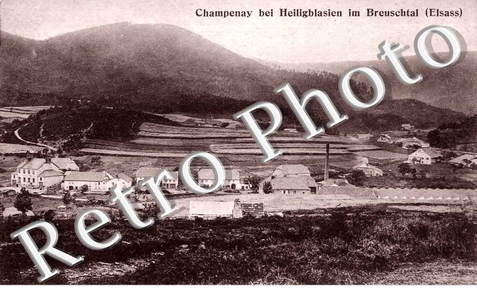 Champenay bei Heiligblasien im Breuschaft