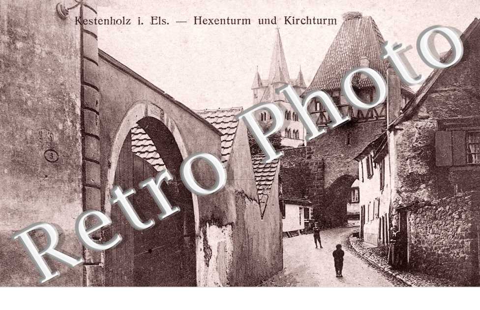 Hexenturm und Kirchturm