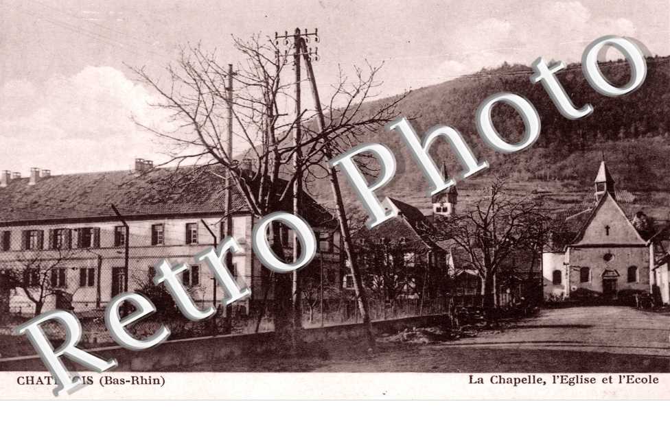 la Chapelle, l'Eglise et l'Ecole