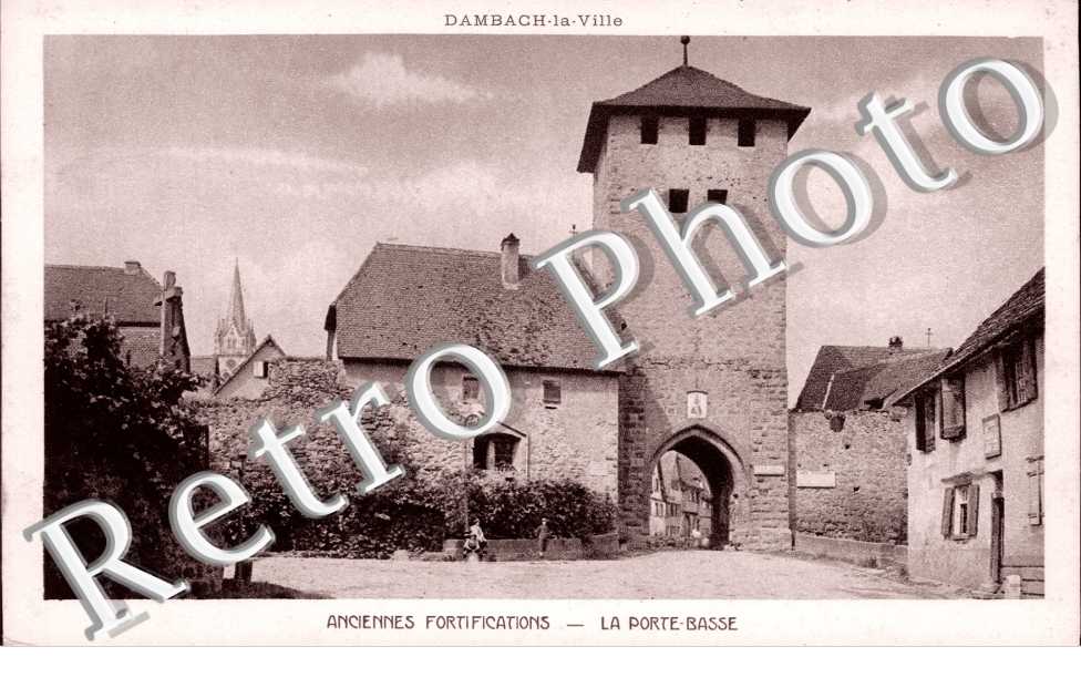 la Porte Basse, Anciennes Fortifications