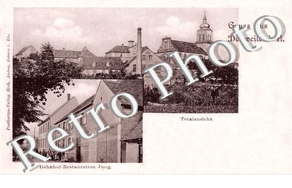 Totalansicht, Bahnof-Restauration Jung