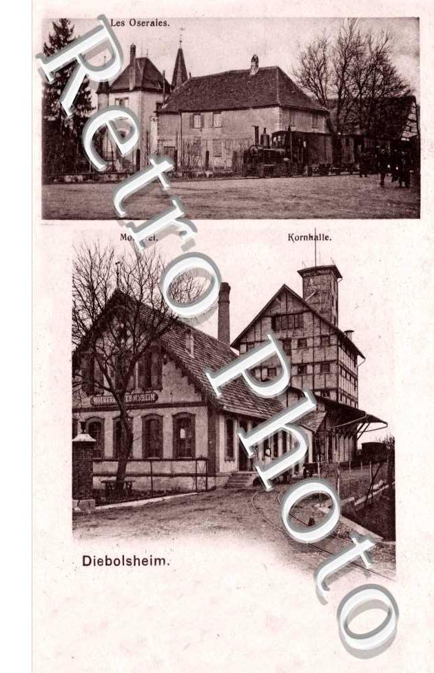 Les Oseraies, Molkerei, Kornhalle
