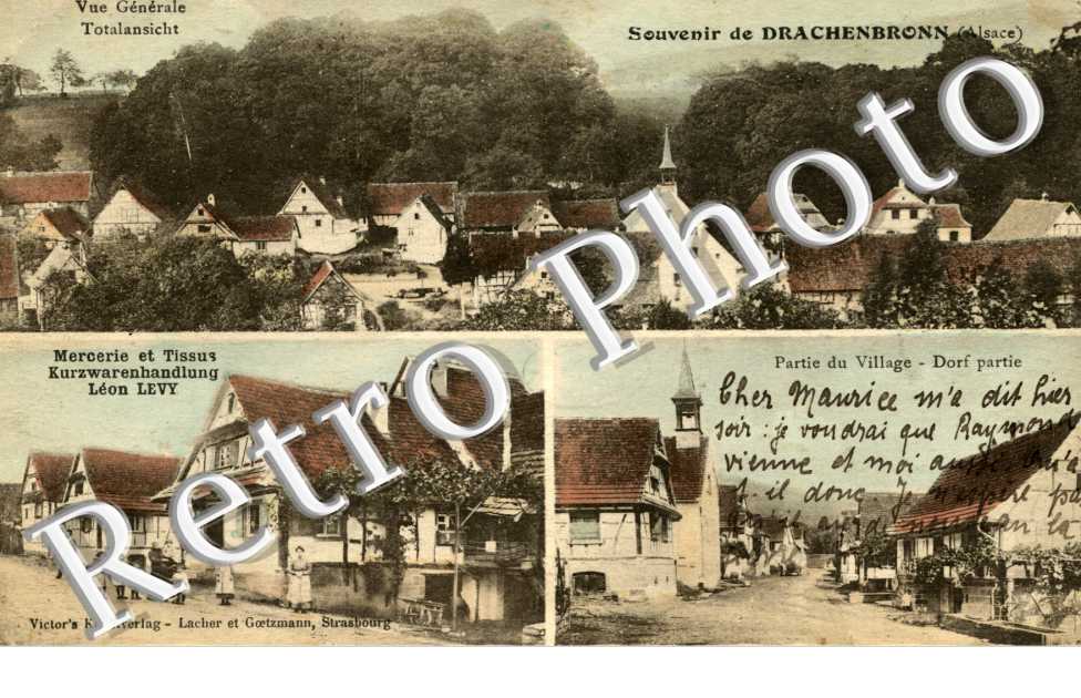 mercerie et tissus Kuswarenhandlung  Leon Levy