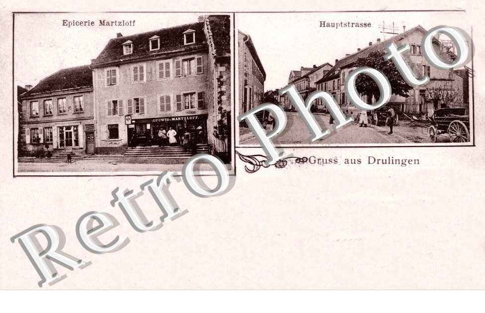 hauptstrasse, epicerie Martzloff