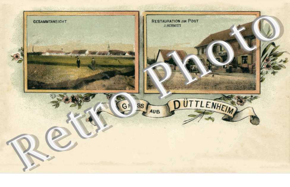 gesammtansicht, restauration zur post J. Schmitt