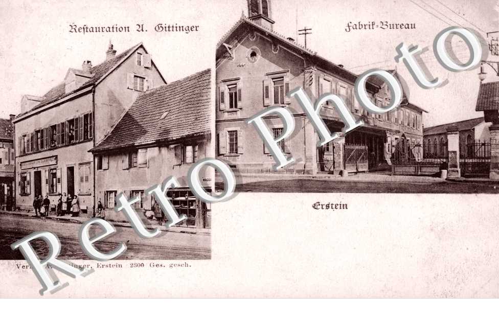 Fabrik-Bureau, Restauration U. Bittinger