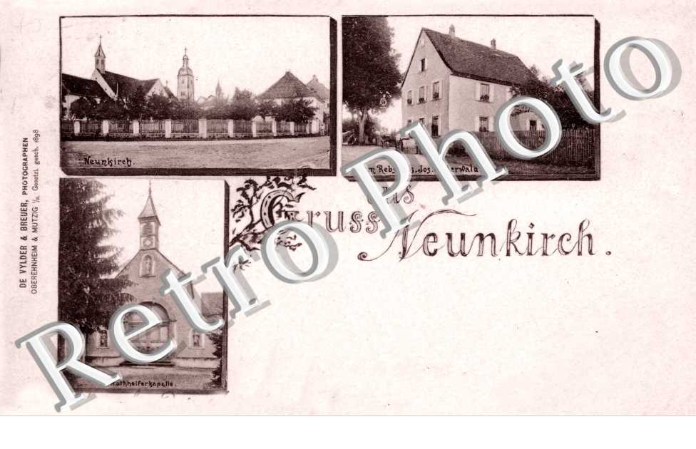 Neunkirche, Nothhelferkapelle, Zum Rebstock. Jos Wetterwald