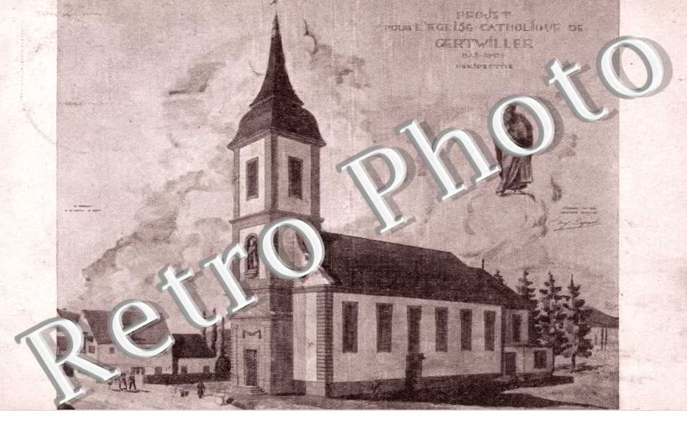 Projet pour l'Eglise Catholique de Gertwiller