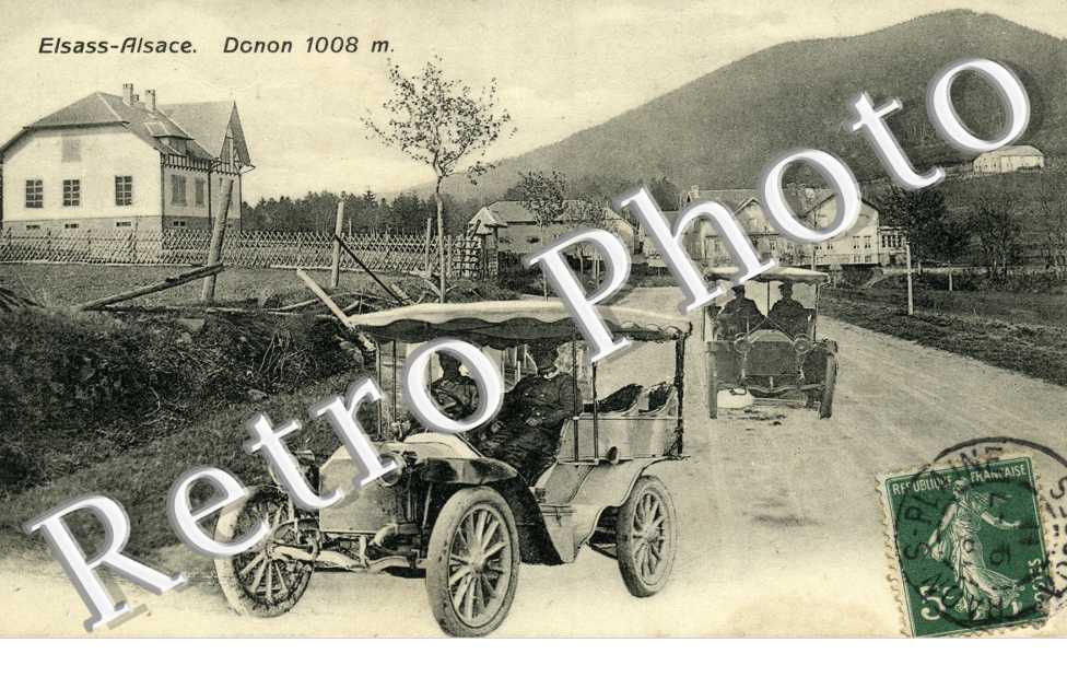 Vue d'une route proche du Donon