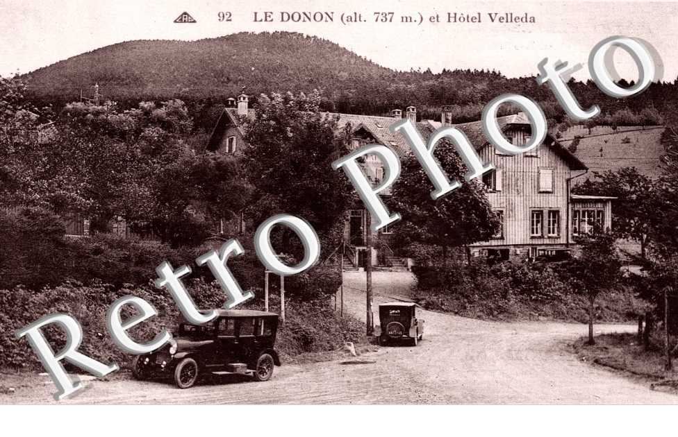 le Donon et l'Hotel Velleda