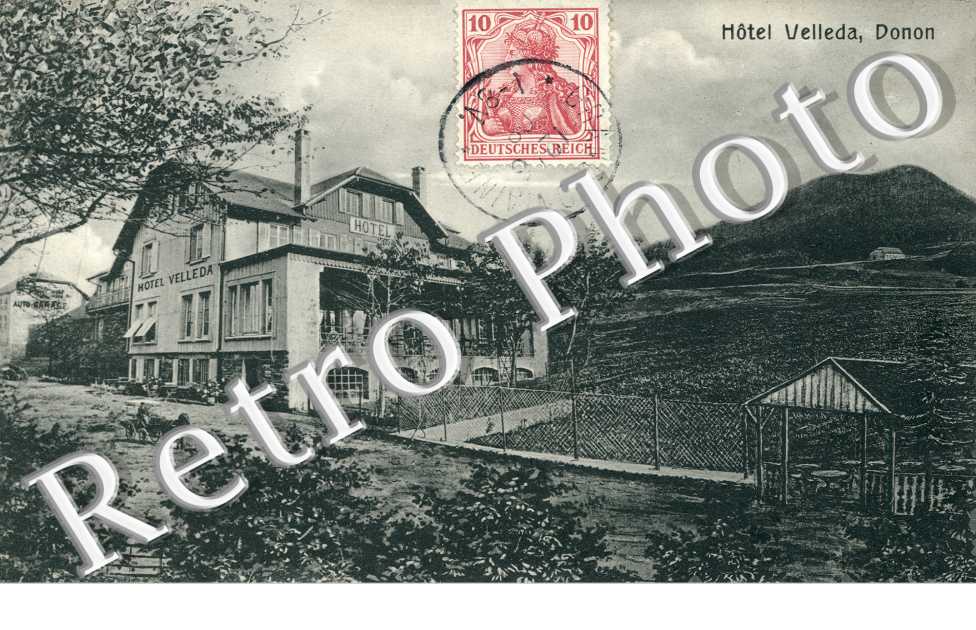 Vue de l'hôtel Velleda, Donon