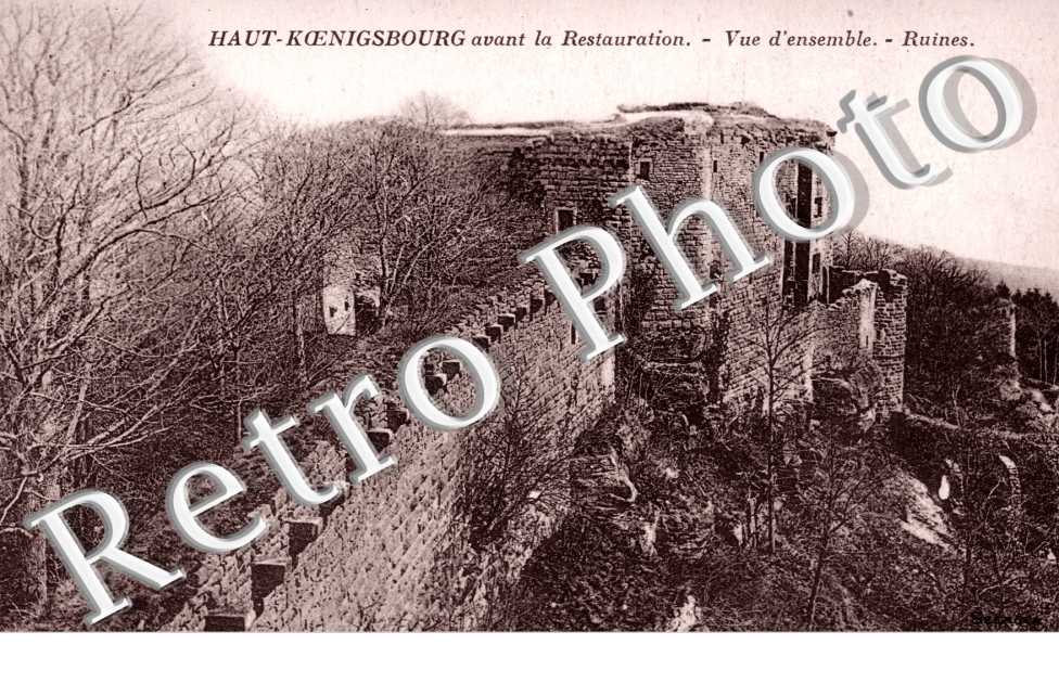 Vue d'ensemble - ruines