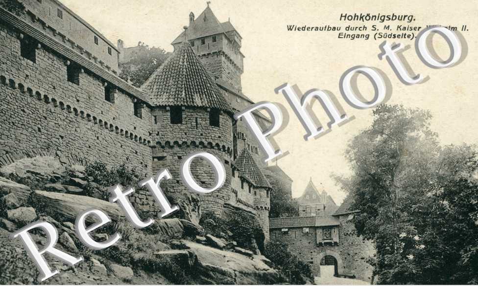 Wiederaufbau durch kaiser Wilhelm II. Eingang.