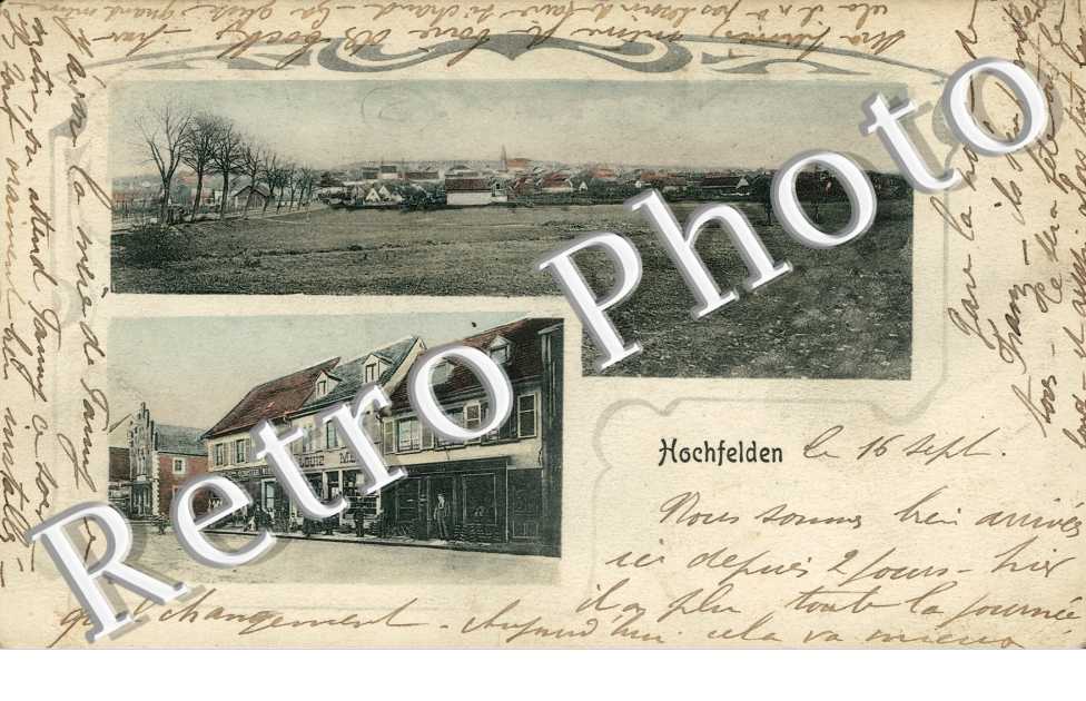 Vue generale et magasin