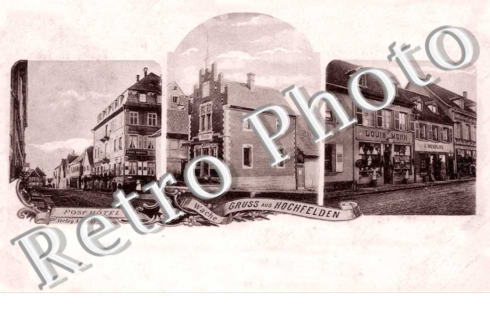 Poste Hotel Wache Commerce Louis Mehn
