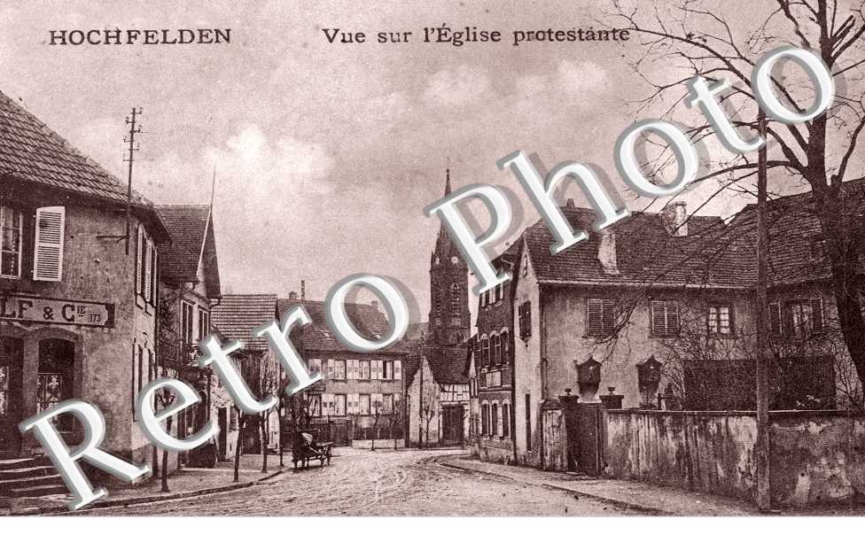 Vue sur l'Eglise protestante