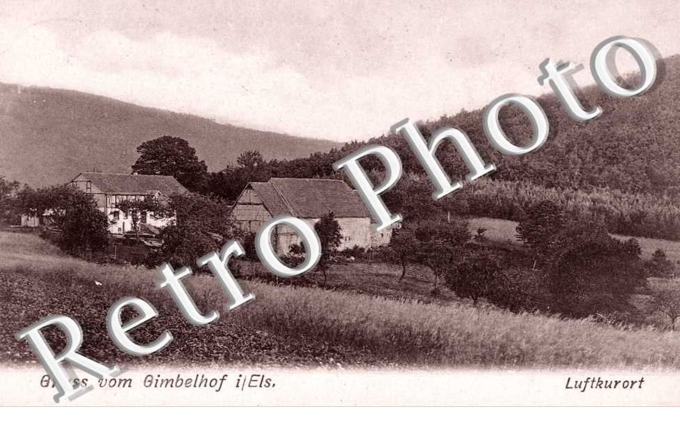 Gruss vom Gimbelhof in Elsass