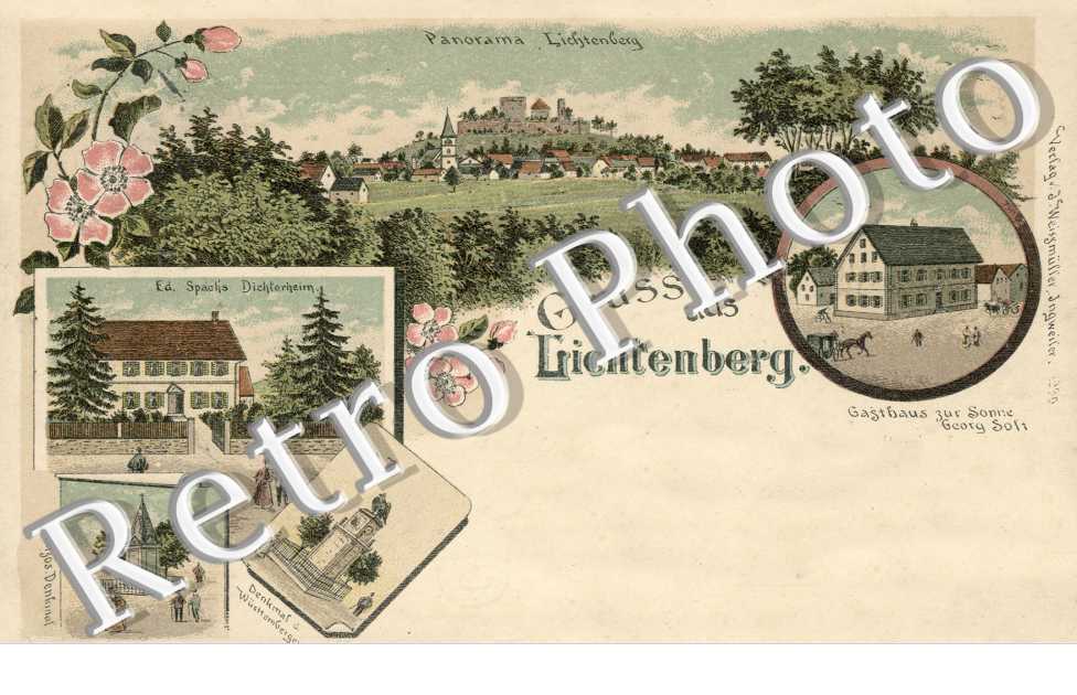 Panorama Lichtenberg, Gasthaus zur Sonne Georg Soft