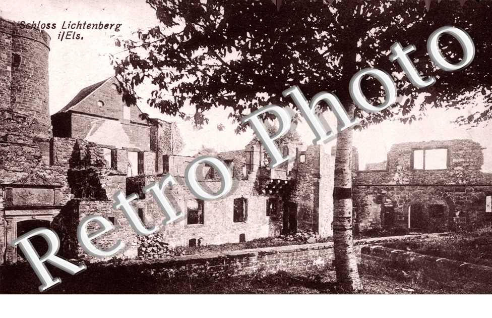 Schloss, ruines