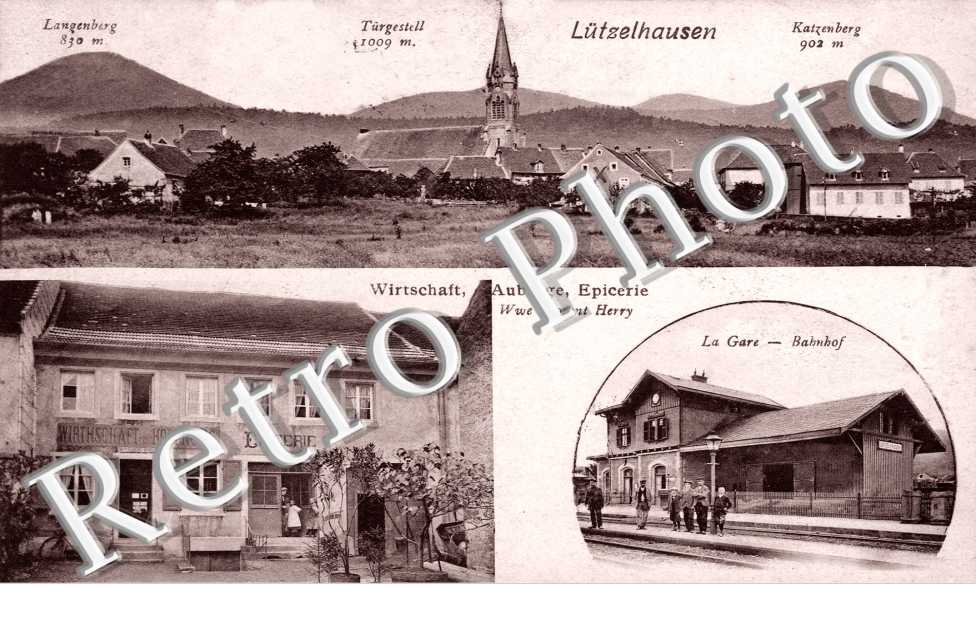 auberge, epicerie, la gare