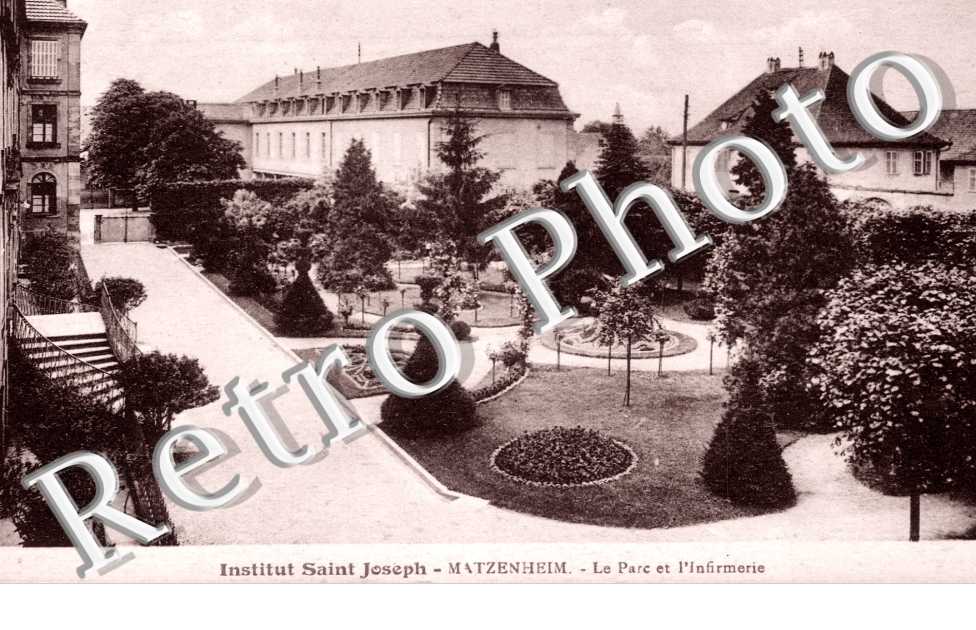 Institut Saint-Joseph - Le parc et l'infirmerie