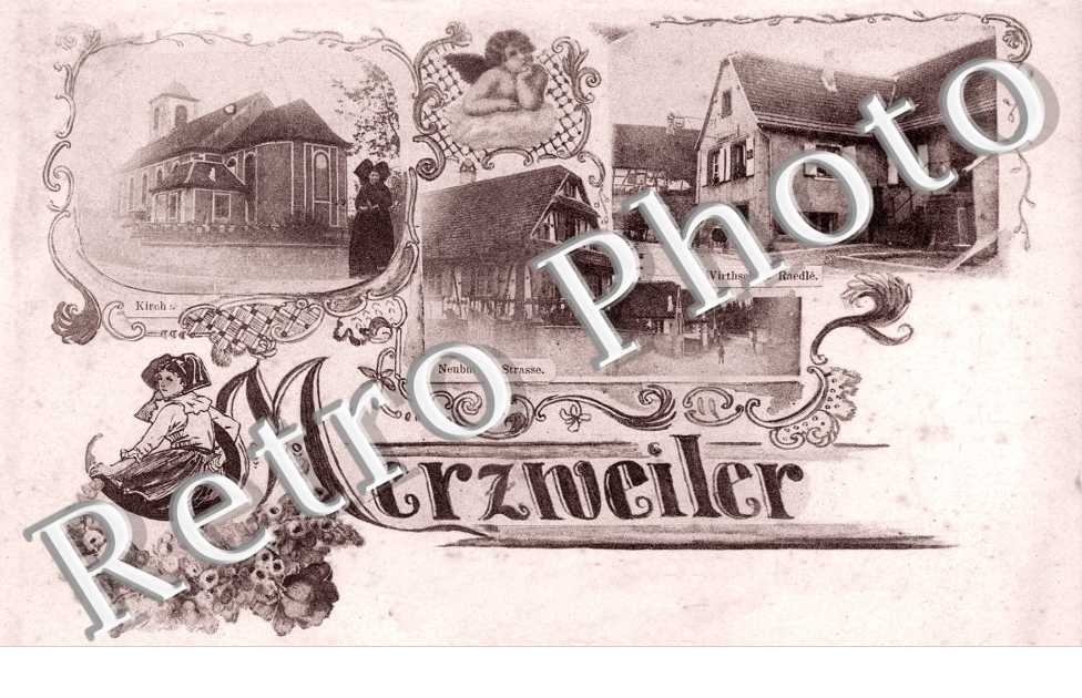 Wirtschaft Raedle, Kirche, Neuburger Strasse