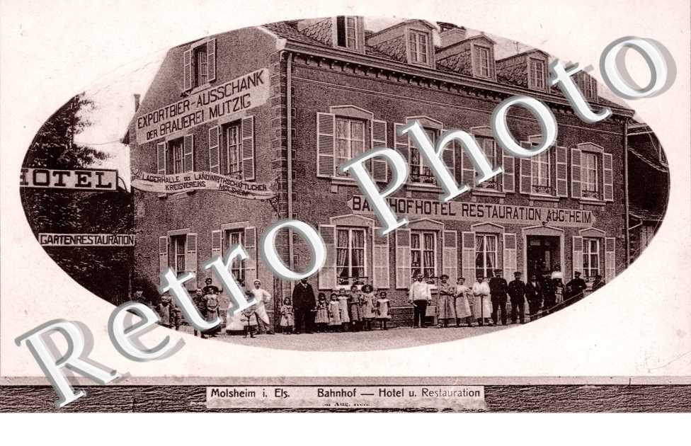 Bahnhof, Hotel und Restauration