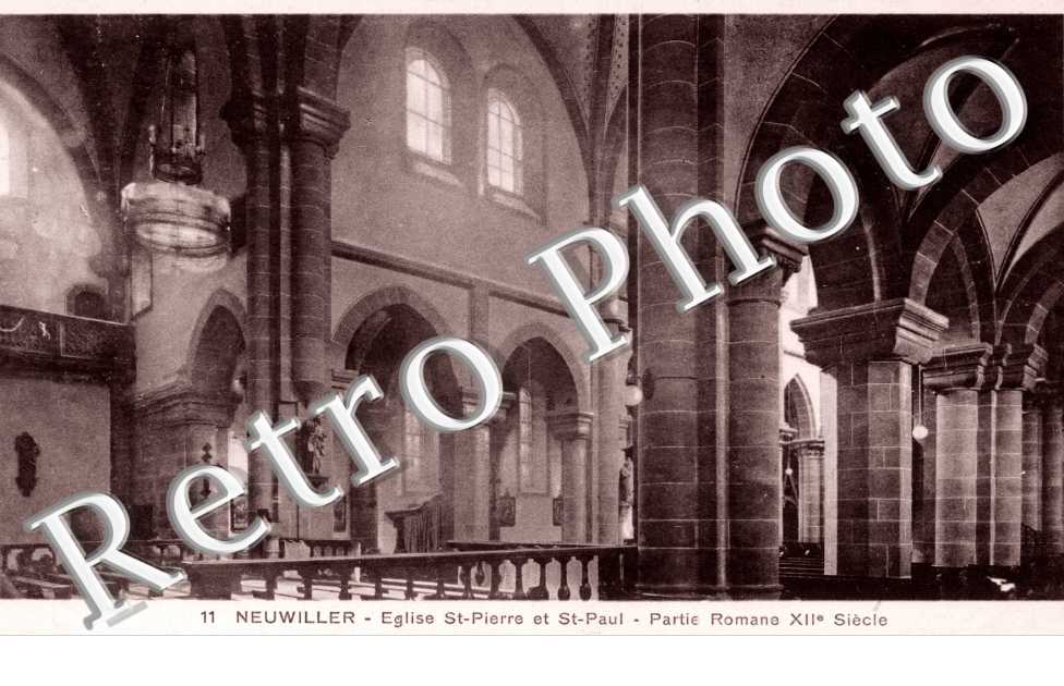 Interieur de l'Eglise saint Pierre et Paul
