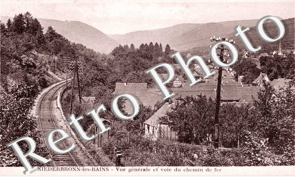 Vue Generale et Voie du Chemin de Fer