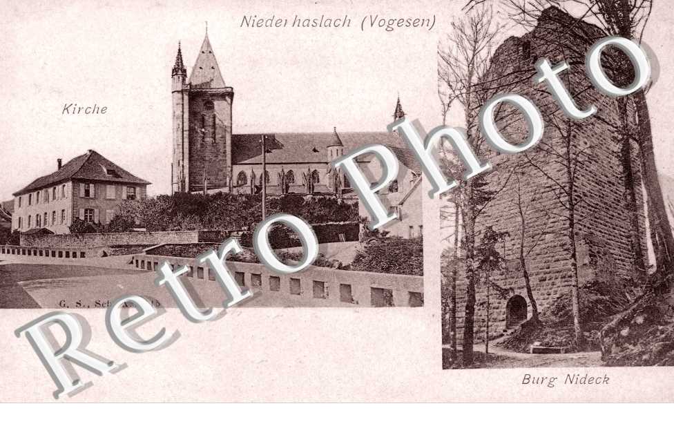 Kirche - Burg Nideck