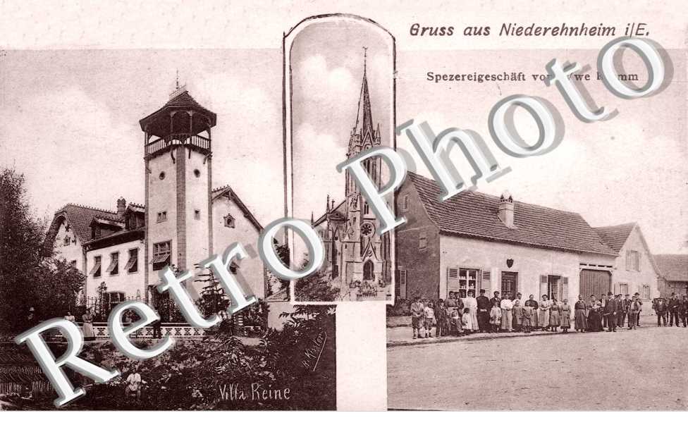 Villa Reine et Spezerigeschaft von Wwe Klamm