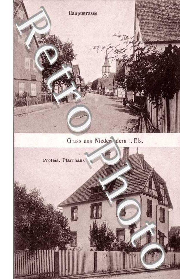 Hauptstrasse - Protest. Pfarrhaus