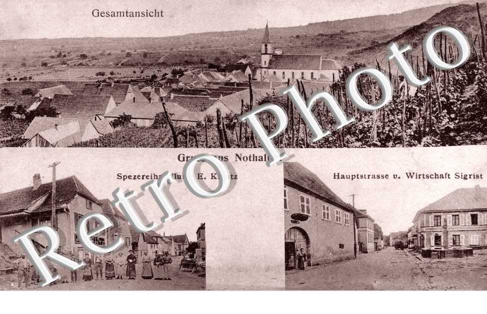 Gesamtansicht - Spezerei  E. Kientz