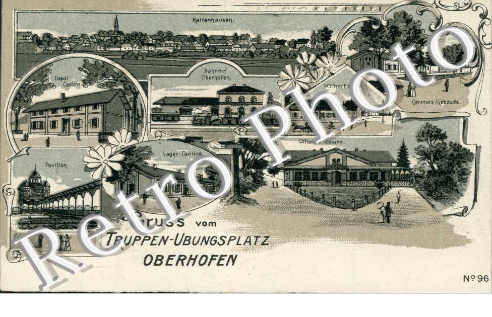 Gruss vom Truppen-Ubungsplatz