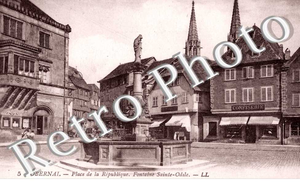 Place de la Republique Fontaine Sainte Odile