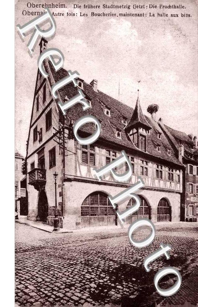 Les boucheries maintenant: la halle aux bles