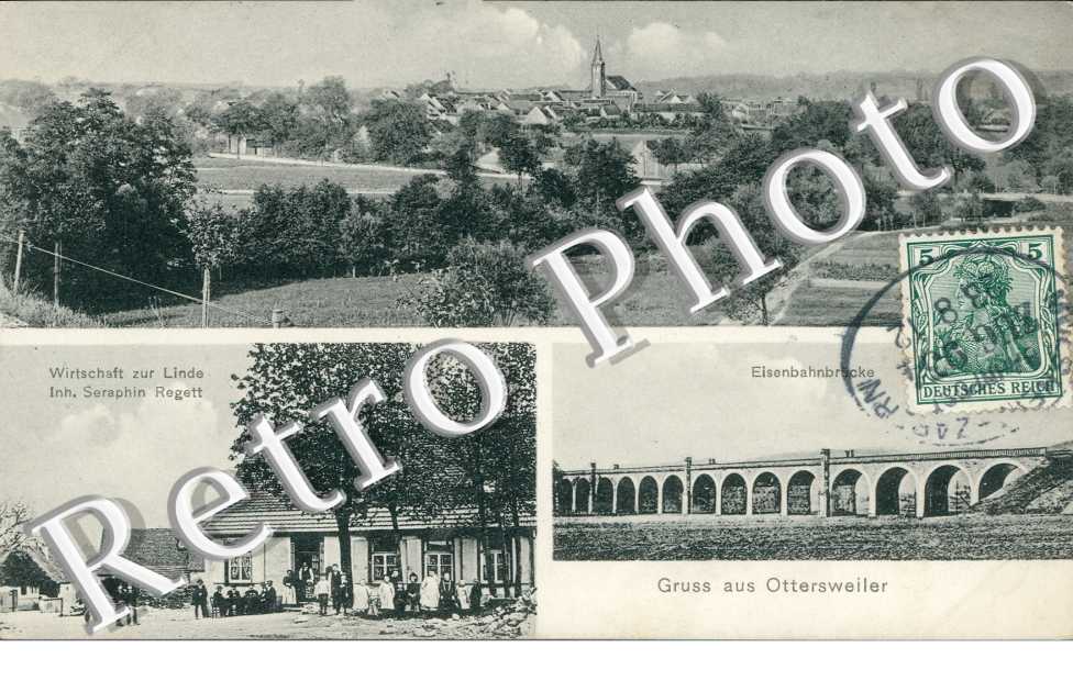vue generale eisenbahnbrucke Wirtschaft zur Linde Inh. Seraphin Regett