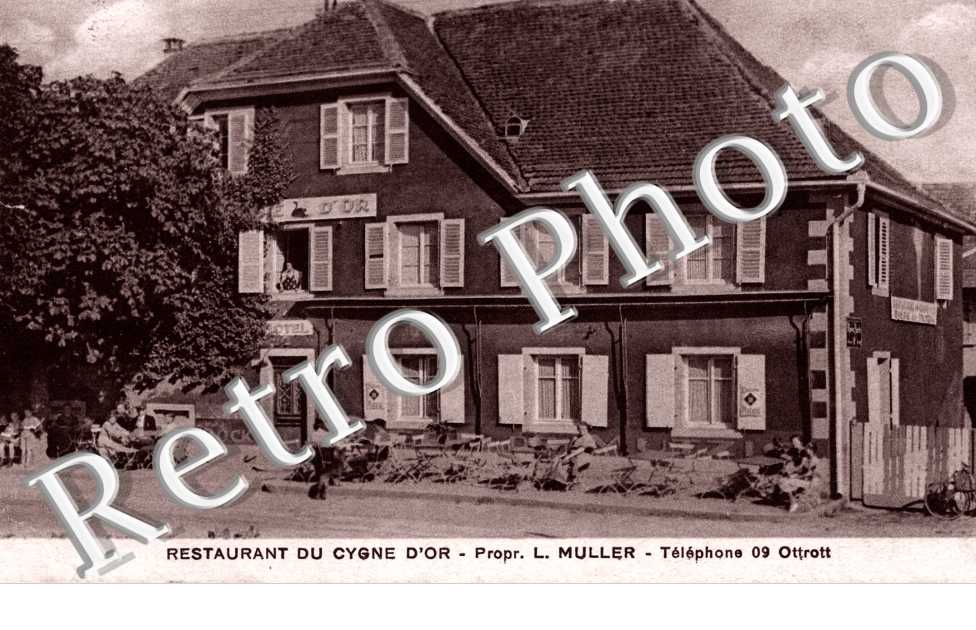 Restaurantn du "cygne d'or" proprietaire L. Muller