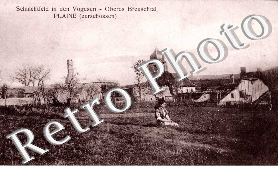 Schlachtfeld in den Vogesen - Oberes Breuschtal