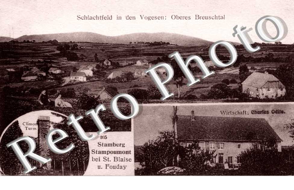 Schalchtfeld in den Vogesen: Oberes Breuschtal - multi-vues