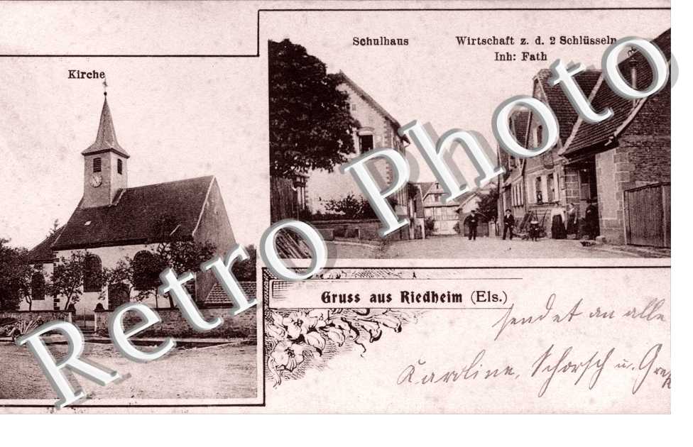 Schulhaus - kirche Wirtschaft z. d. 2 Schlusseln