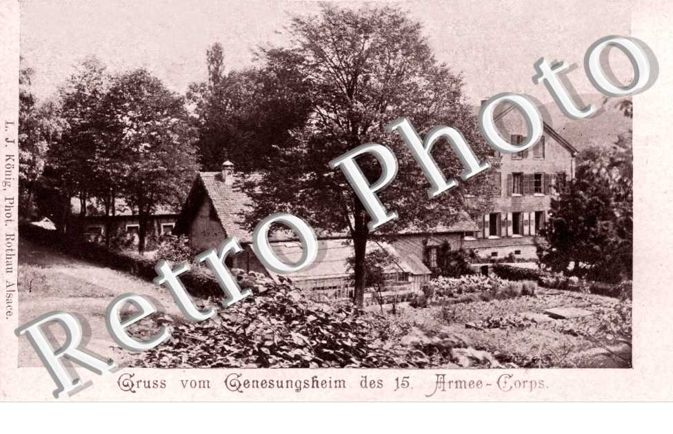 Gruss vom Genesungsheim des 15. Armee-Corps
