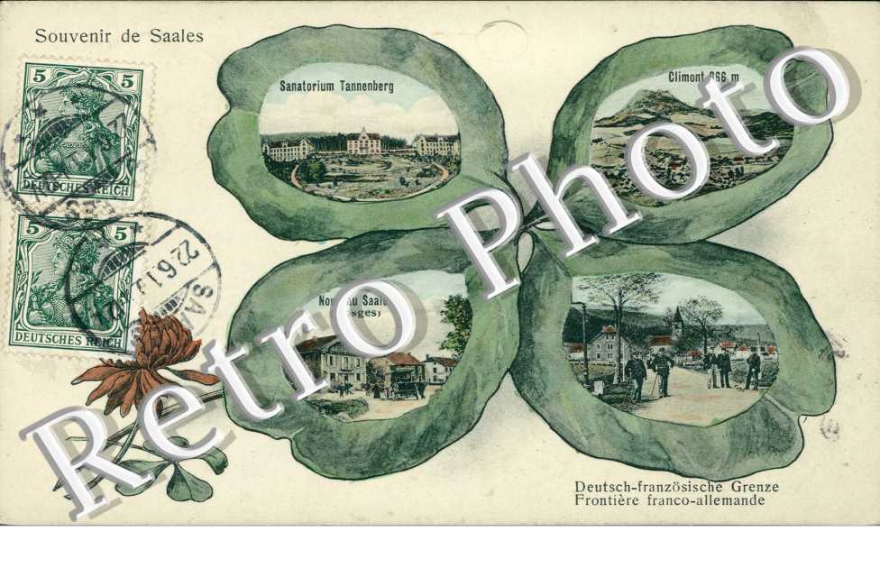 souvenir de saales frontiere franco allemande