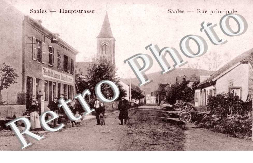 Rue principale. hauptstrasse