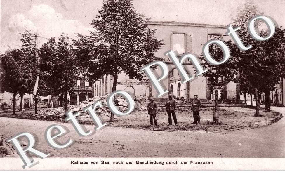 Mairie apres bombardements
