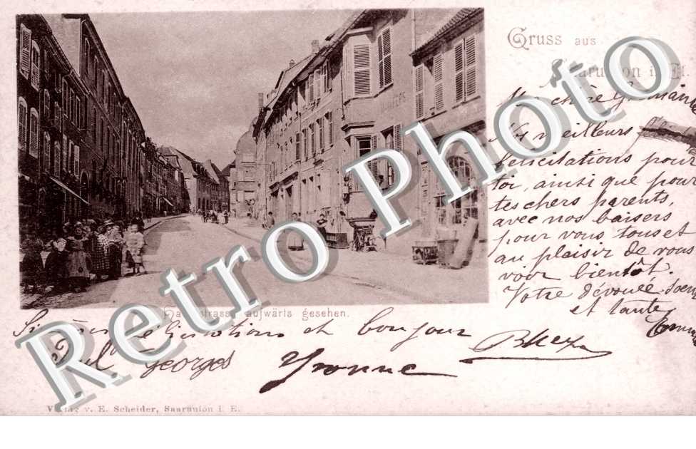 Hauptstrasse aufwärts gesehen