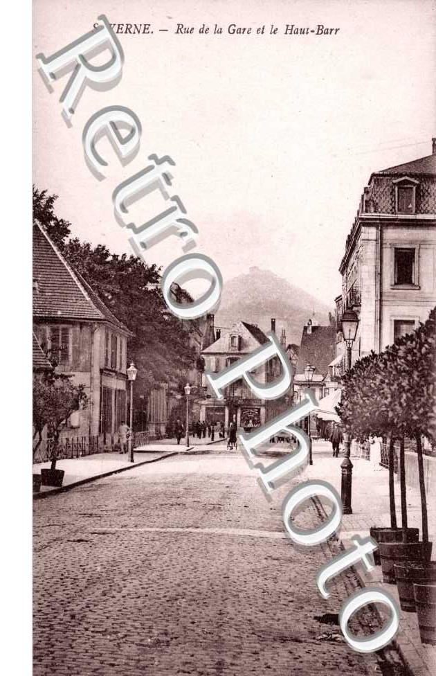 Rue de la Gare et le Haut-Barr